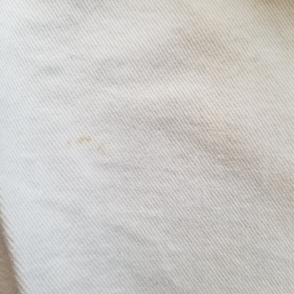 Vintage 90s y2k Off-White Denim High Rise Waisted Mom Jeans 25" Waist VSCO - Picture 9 of 10